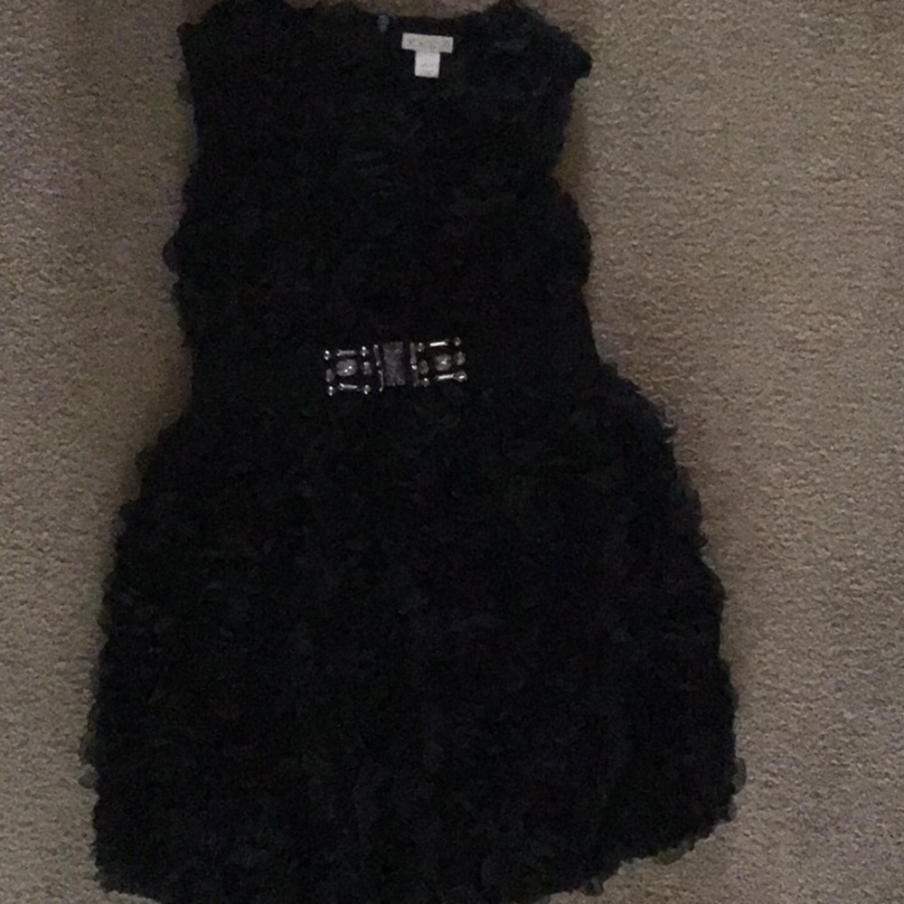 Children’s Place Girls Black Dress balloon style